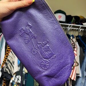 Purple Coach Shoulder Bag Barely Used